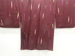 絞り竹節模様道中着